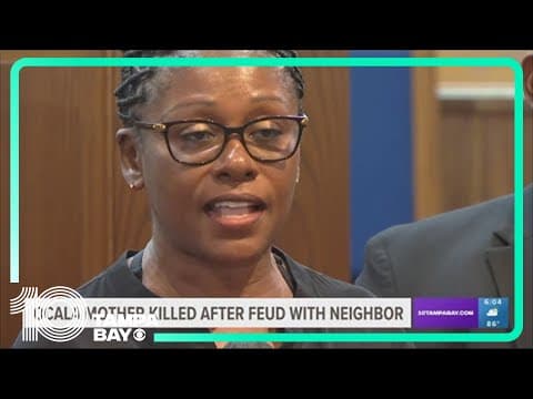 Sheriff: Neighbor feud over playing children ends with Florida mother dead