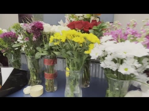Memorial for ice skaters aboard American Airlines 5342 growing