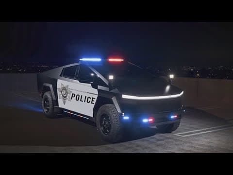 Las Vegas will use donated cyber trucks for law enforcement officers