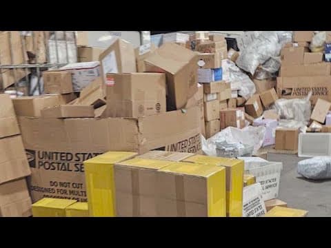 USPS employee says piece of equipment is causing mail delays at north Houston distribution center