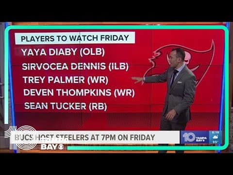 Players to watch in first Bucs preseason game