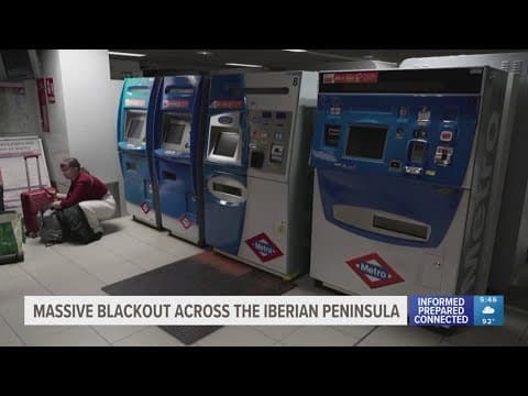 'Exceptional' power outage in Spain and Portugal affects millions of people