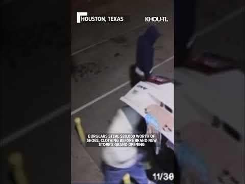 Veterans' brand new shoe store cleaned out by thieves