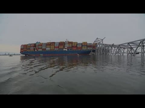 WATCH: Baltimore Key Bridge demolition
