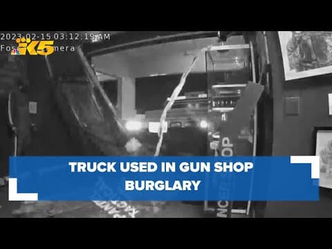 Thieves get away with ammunition, night vision goggles, but no firearms in gun shop robbery