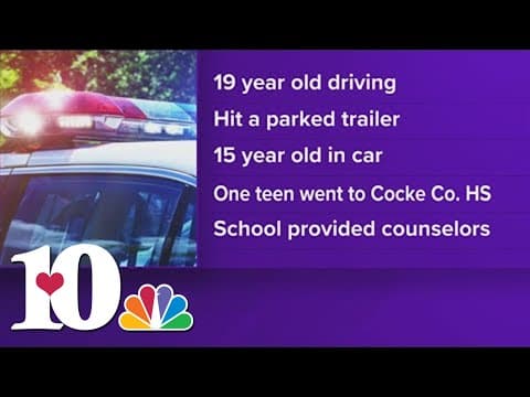 Two teenagers dead after Cocke County Crash