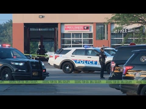 Columbus police provide update on shooting that killed suspect, injured officer at shopping plaza