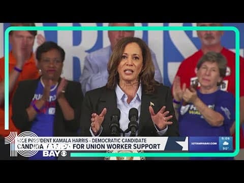 Trump and Harris campaigns focus on workers this Labor Day