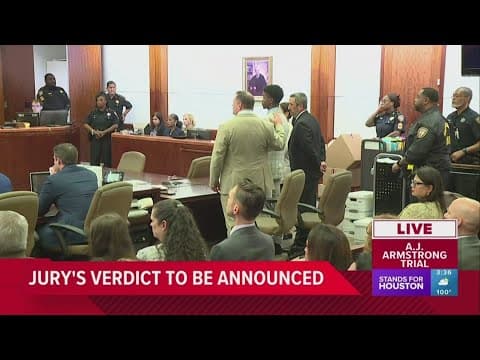 GUILTY | Antonio Armstrong Jr. has been convicted of capital murder