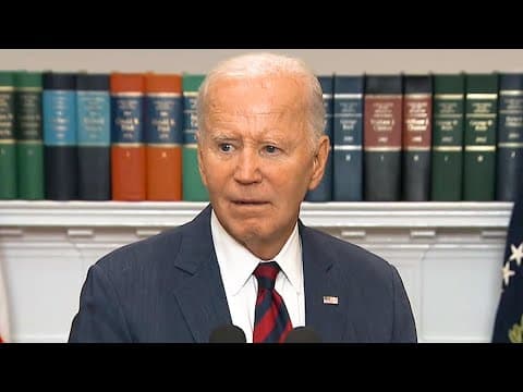 When asked if DeSantis should take Harris' call on Hurricane Milton, Biden said he's talking to him