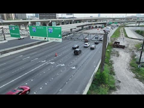 Roadwork on I-45 near NASA Road 1 finishes early - other closures remain through weekend