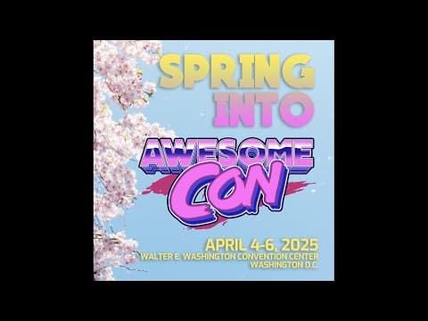 Awesome Con 2025 promo trailer