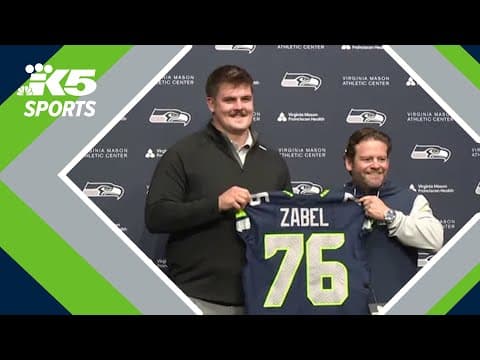 Full press conference: Grey Zabel introduced as Seattle Seahawk