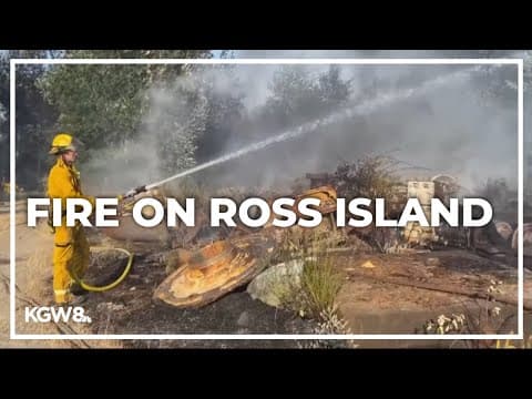 Multiple fires break out across Portland metro area