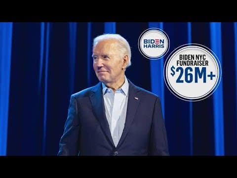 Race for the White House | Pres. Biden holds fundraiser