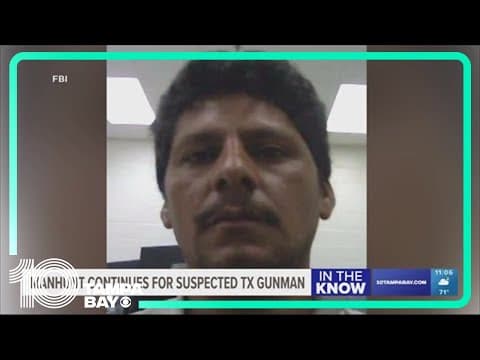 Widening manhunt for Texas gunman slowed by 'zero leads'