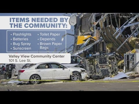 North Texas community pulling together to help those impacted by tornado outbreak