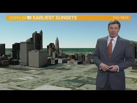 Skywatch: Look for early sunsets