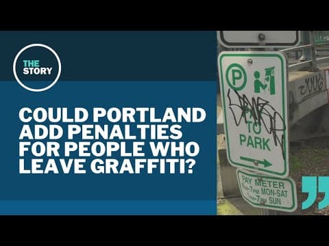 Portland Commissioner Rene Gonzalez to propose new penalties for graffiti