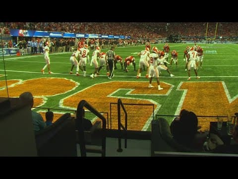 New immersive dome in Dallas shows College Football games