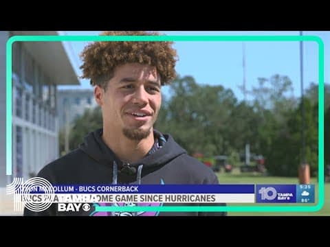 Bucs to play first home game since Hurricane Milton