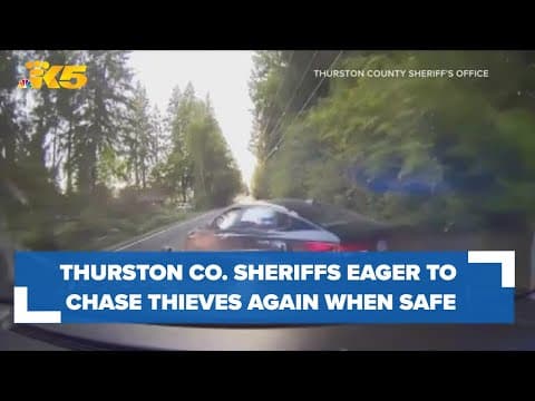 Thurston County sheriffs eager to chase after thieves again, if deemed safe