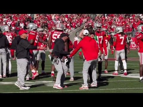 Ryan Day furious after targeting call on Arvell Reese in Ohio State-Nebraska game