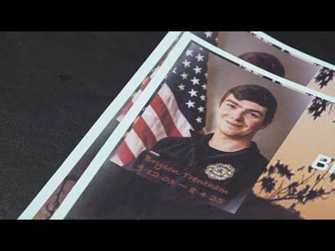 Blair Volunteer Fire Department holds blood drive in honor of late firefighter, Bryson Trentham