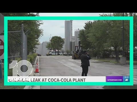 Shelter-in-place order lifted following chemical spill at Auburndale Coca-Cola plant