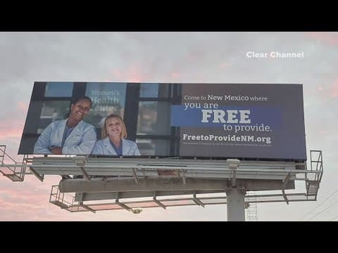 New Mexico buys ads inviting doctors to relocate, citing Texas' abortion ban