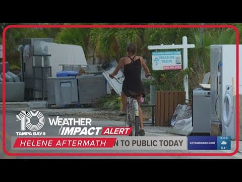 Pinellas County Barrier Islands to reopen after Hurricane Helene