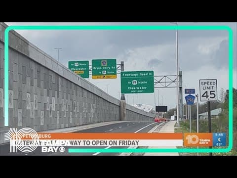 Gateway Expressway set to open Friday