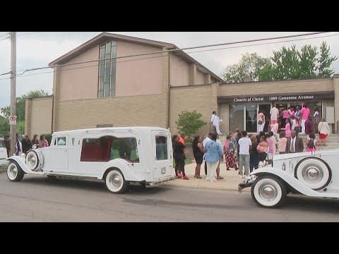 Funeral held for Ta’Kiya Young, her unborn child