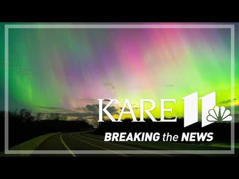 Northern lights dazzle Minnesotans twice in one month