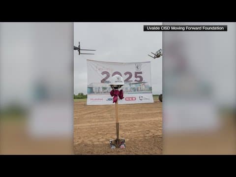 Uvalde CISD breaks ground on new school to replace Robb Elementary