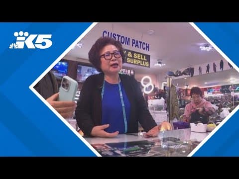 Seamstress near JBLM celebrates 50 years of work, keeps troops warm with winter gear as snow falls