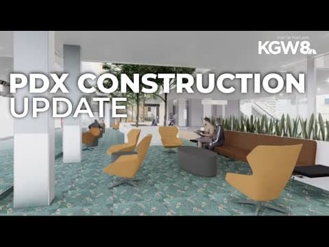 Portland International Airport makes progress on phase 2 of construction