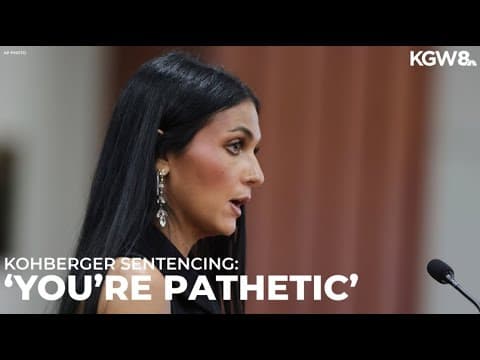 Sister of Idaho murders victim Kaylee Goncalves speaks at Bryan Kohberger's sentencing