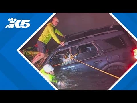 Elderly driver recovering after driving into Lake Stevens