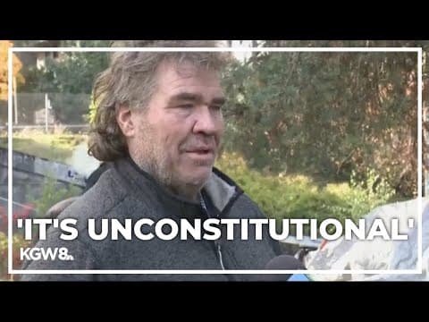 Homeless Portlanders and advocates relieved after court blocks daytime camping ban