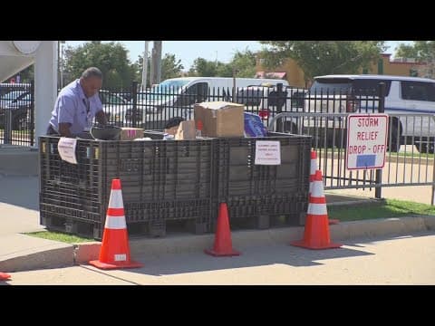 Hurricane relief drive for Helene victims in Jefferson Parish in Louisiana