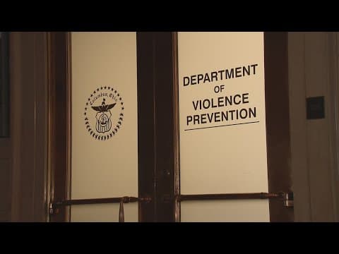 City's Office of Violence Prevention's plan to tackle domestic violence