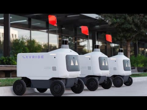 Sidewalk delivery robots will roll out to Dallas sidewalks soon
