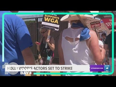 Hollywood actors going on strike for first time in decades