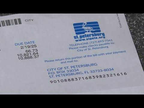 St. Pete City Council to vote on higher rates for waste, water bills