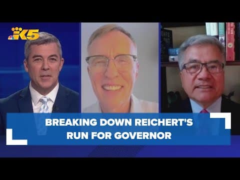 KING 5 political analysts discuss Dave Reichert's decision to run for Washington governor