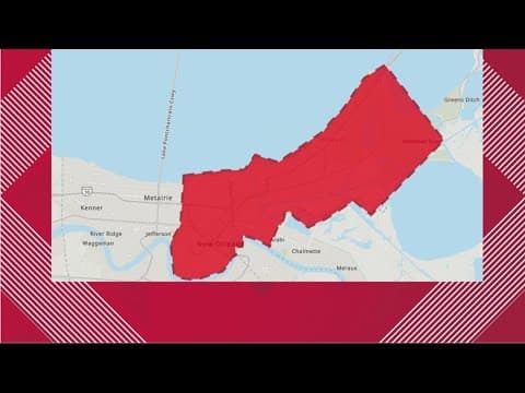 Boil advisory issued for entire East Bank of New Orleans and Algiers Point