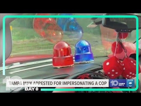 Troopers: Tampa man impersonated police officer, pulled over person on I-75