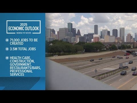 These five job fields will see the biggest growth in Houston in 2025, local economist says