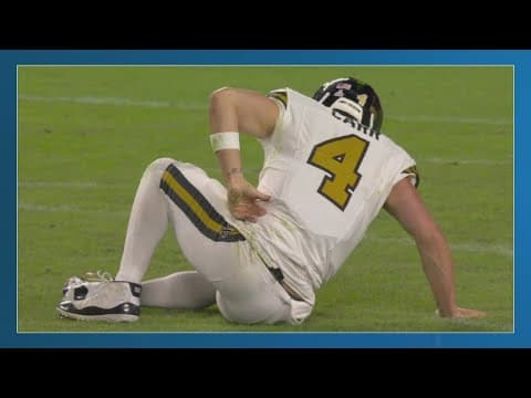 Doctors explain Saints QB Derek Carr's oblique injury
